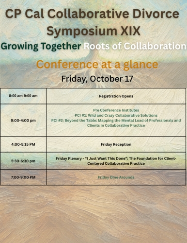 Symposium Conference at a Glance  page 1