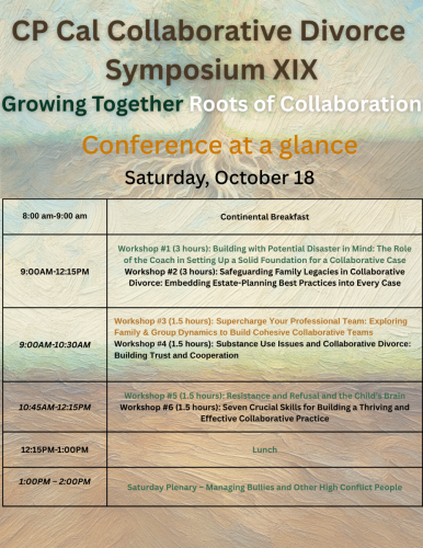 Symposium Conference at a Glance  page 2